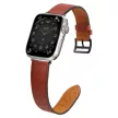 Leather bőr óraszíj Apple Watch SE, 9, 8, 7, 6, 5, 4, 3, 2, 1 (41, 40, 38 mm), piros