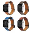 Leather bőr óraszíj Apple Watch SE, 9, 8, 7, 6, 5, 4, 3, 2, 1 (41, 40, 38 mm), piros