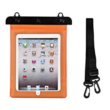 Waterproof PVC tablet case tok, narancs