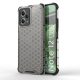 Honeycomb case for Xiaomi Redmi Note 12 5G / Poco X5 5G armored hybrid cover tok, fekete