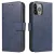 Wallet Case with Stand iPhone 15 Plus Magnet Case tok, kék
