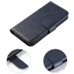 Wallet Case with Stand iPhone 15 Plus Magnet Case tok, kék