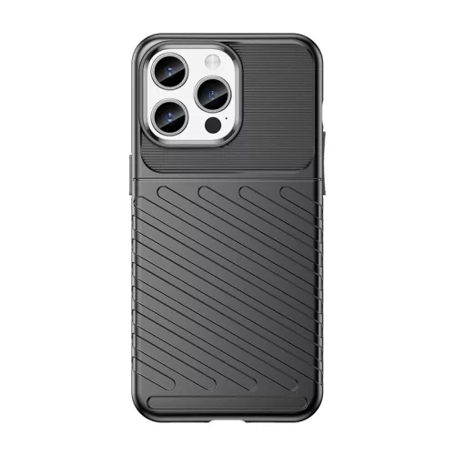 Thunder Case iPhone 15 Pro Max tok, fekete