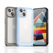 Outer Space reinforced case with flexible frame iPhone 15 tok, piros