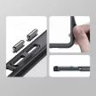 Outer Space reinforced case with flexible frame iPhone 15 tok, piros