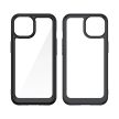 Reinforced case with flexible frame iPhone 15 Plus Outer Space tok, fekete