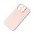 MagSafe compatible silicone iPhone 15 Pro Max Silicone Case tok, krém