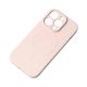 MagSafe compatible silicone iPhone 15 Pro Max Silicone Case tok, krém
