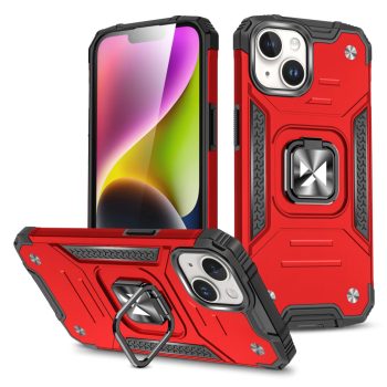   Wozinsky Ring Armor iPhone 15 Plus iPhone 15 Plus Ring Armor Case tok, piros