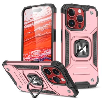   Wozinsky Ring Armor iPhone 15 Pro iPhone 15 Pro Ring Armor Case tok, arany