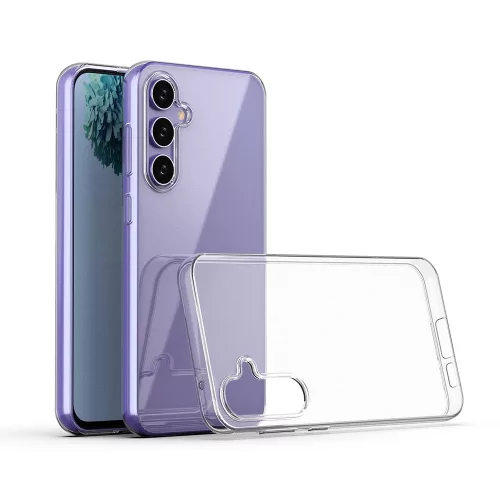 Ultra Clear silicone case S23 FE tok, átlátszó