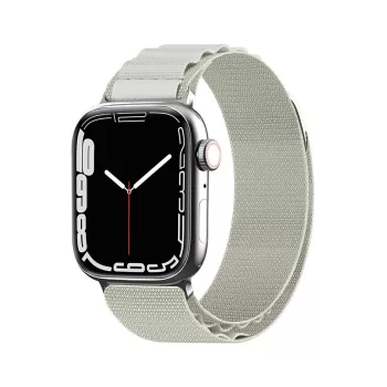   Alpine steel buckle Apple Watch 38/40/41 mm óraszíj, ezüst