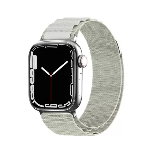 Alpine steel buckle Apple Watch 38/40/41 mm óraszíj, ezüst