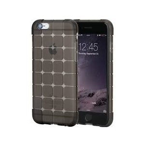 Rock iPhone 6 Plus/6S Plus Cubee Series hátlap, tok, átlátszó-fekete