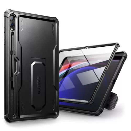 Tech-Protect Kevlar Pro case Samsung Galaxy Tab S9+ 12.4" X810 / X816B tok, fekete
