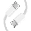 Tech-Protect C35W 2x USB-C PD 35W hálózati töltő with USB-C / USB-C kábel, fehér