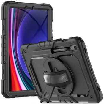   TECH-PROTECT ütésálló 360 tok SOLID360 GALAXY TAB S9 FE 10.9"" X510/X516B, fekete