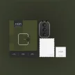 Hofi CamRing Pro+ Samsung Galaxy S24 kameralencse védő üveg, fekete