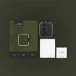 Hofi CamRing Pro+ Samsung Galaxy S24 Ultra kameralencse védő üveg, fekete