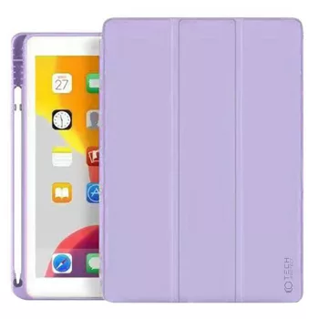  TECH-PROTECT oldalra nyíló tok, tolltartóval SC PEN IPAD 10.2 7/8/9/2019-2021, lila
