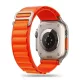 TECH-PROTECT Óraszíj NYLON PRO APPLE WATCH 4/5/6/7/8/9/SE/ULTRA 1/2  (42/44/45/49 MM), narancssárga