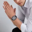 TECH-PROTECT Óraszíj NYLON APPLE WATCH 4/5/6/7/8/9/SE/ULTRA 1/2  (42/44/45/49 MM), fekete, narancssárga