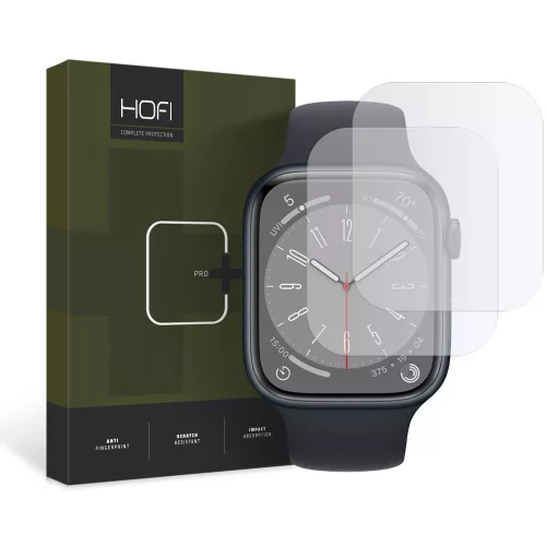 Hofi Hydroflex Pro+ 2db Apple Watch 4/5/6/7/8/9/Se (44/45 Mm), kijelzővédő hidrogél fólia