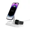Tech-Protect QI15W-A22 induktív MagSafe töltő 3in1 MagSafe állvánnyal okostelefonhoz / Apple Watch-hoz / AirPods-hoz - fehér