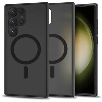   TECH-PROTECT hátlap, tok MAGMAT MAGSAFE GALAXY S23 ULTRA, fekete