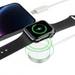 TECH-PROTECT töltő- és adatkábel ULTRABOOST 2IN1 MAGNETIC töltőkábel & LIGHTNING 150CM APPLE WATCH, lila