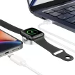 TECH-PROTECT töltő- és adatkábel ULTRABOOST 2IN1 MAGNETIC töltőkábel & LIGHTNING 150CM APPLE WATCH, lila