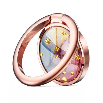   TECH-PROTECT mágneses gyűrű gyűrű MAGNETIC PHONE RING MARBLE ROSE, mintás