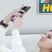 TECH-PROTECT mágneses gyűrű gyűrű MAGNETIC PHONE RING MARBLE ROSE, mintás