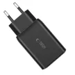 Tech-Protect C65W hálózati töltő 2x USB-C PD 65W / USB-A QC 3.0, fekete