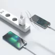 Tech-Protect C65W hálózati töltő 2x USB-C PD 65W / USB-A QC 3.0, fekete