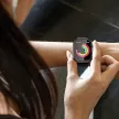 TECH-PROTECT DEFENSE360 Ütésálló tok APPLE WATCH 4/5/6/SE (44MM), fekete, narancssárga