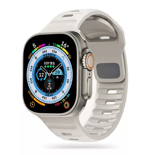TECH-PROTECT ÓRASZÍJ ICONBAND LINE APPLE WATCH 4/5/6/7/8/9/SE/ULTRA 1/2 (42/44/45/49 MM), bézs