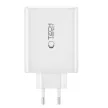 Tech-Protect NC100W-GAN GaN hálózati töltő 3x USB-C PD 100W / USB-A QC 3.0, fekete