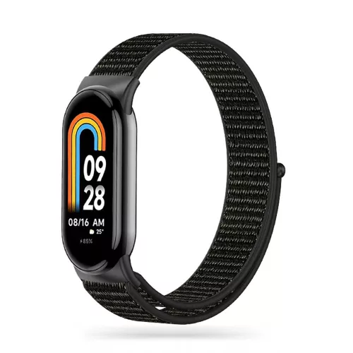 Tech-Protect Nylon strap Xiaomi Smart Band 8 / 8 NFC - black