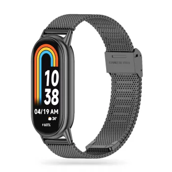   Tech-Protect MilaneseBand strap Xiaomi Smart Band 8 / 8 NFC - black