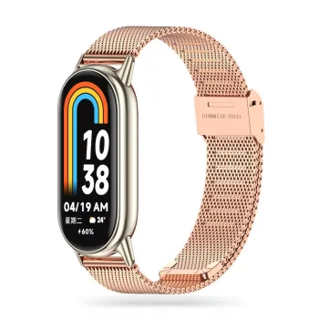   Tech-Protect MilaneseBand strap Xiaomi Smart Band 8 / 8 NFC - pink