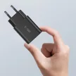 Tech-Protect NC30W USB-C PD 30W / USB-A QC 3.0 hálózati töltő, fekete