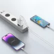 Tech-Protect NC30W hálózati töltő 2x USB-C PD 30W / USB-A QC 3.0, fekete