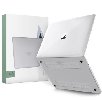   Tech-Protect SmartShell case MacBook Pro 14" M1 / ​​M2 / M3 2021-2023 tok, átlátszó