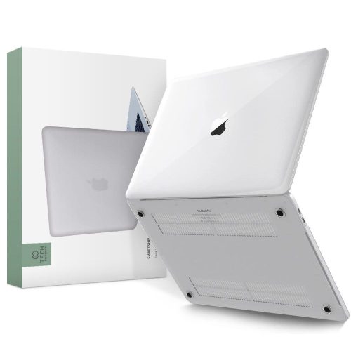 Tech-Protect SmartShell case MacBook Pro 14" M1 / ​​M2 / M3 2021-2023 tok, átlátszó