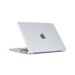 Tech-Protect SmartShell case MacBook Pro 14" M1 / ​​M2 / M3 2021-2023 tok, átlátszó