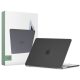 Tech-Protect SmartShell case MacBook Air 13" M2 / M3 / 2022-2024 matt tok, fekete