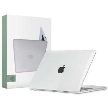   Tech-Protect SmartShell case MacBook Air 13" M2 / M3 / 2022-2024 tok, átlátszó