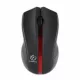 Rebeltec Galaxy wireless mouse, vezeték nélküli egér, fekete-piros