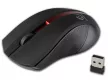 Rebeltec Galaxy wireless mouse, vezeték nélküli egér, fekete-piros